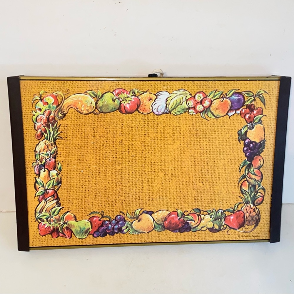 MCM Hostess Warm O Tray Electric Food Warmer Fruit & Vegetable Border Model #60